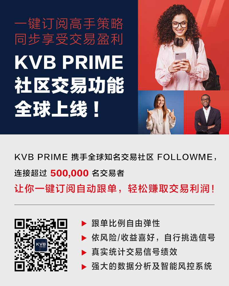 交易用跟单，投资更简单！KVB PRIME社区交易功能全球同步上线