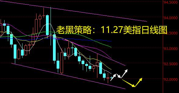 老黑策略：11.27外汇分析策略