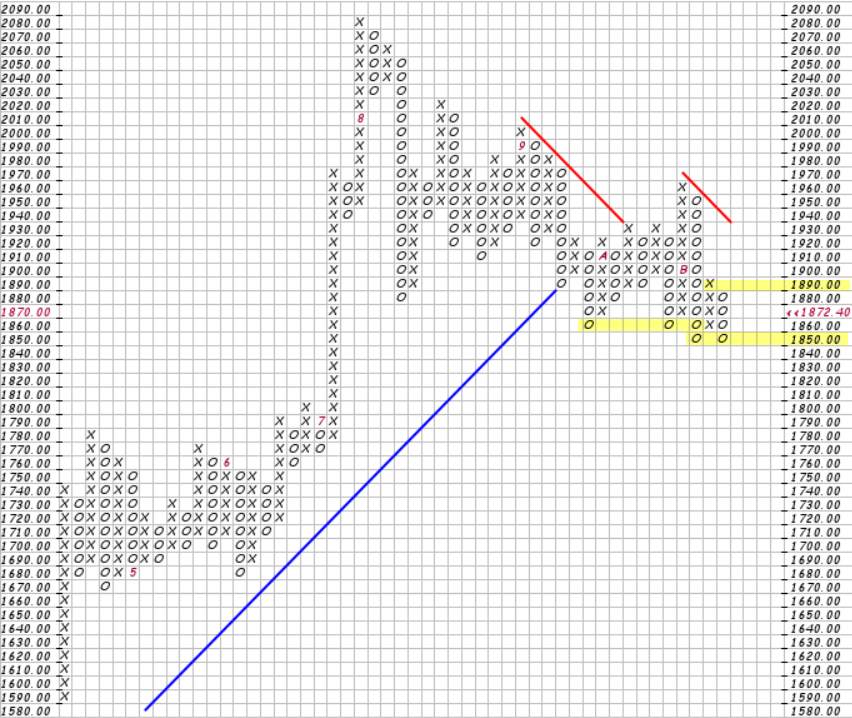 Phân tích Forex và hàng hóa theo góc nhìn đồ thị P&F - Ngày 23/11
