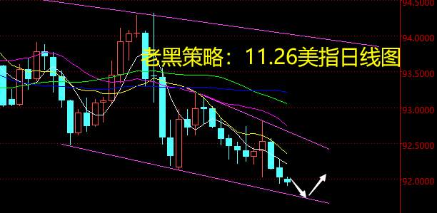 老黑策略：11.26外汇分析策略