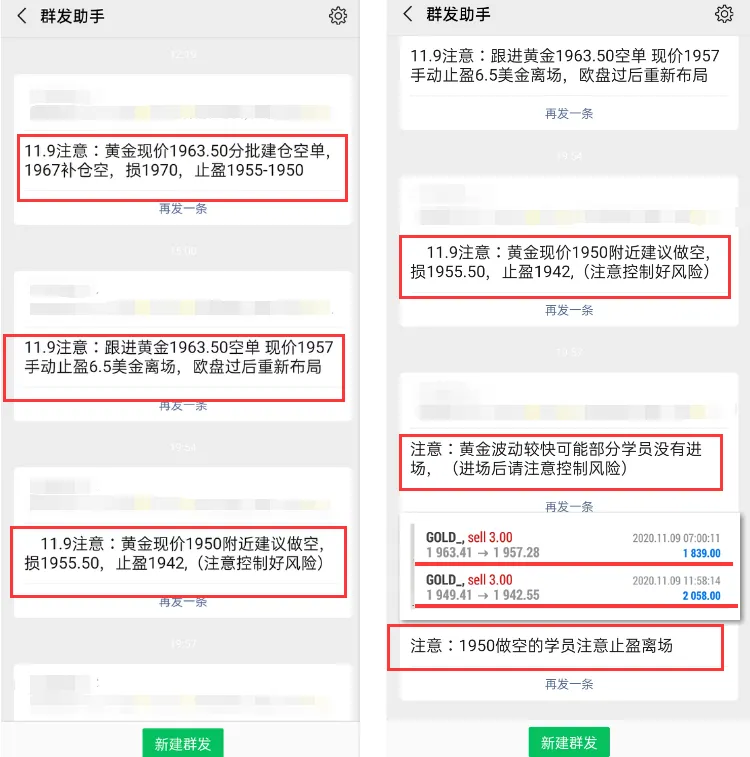 11.9：黄金为何暴跌？多单犹如烫手山芋，如何快速脱身？

　　