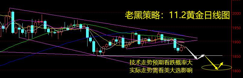 老黑策略：11.2黄金分析策略