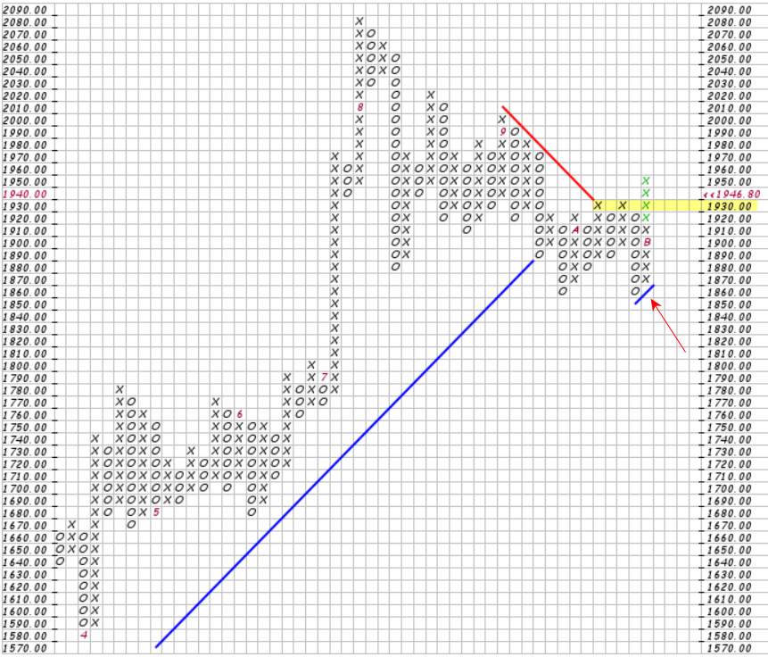 Phân tích Forex và hàng hóa theo góc nhìn đồ thị P&F - Ngày 06/11