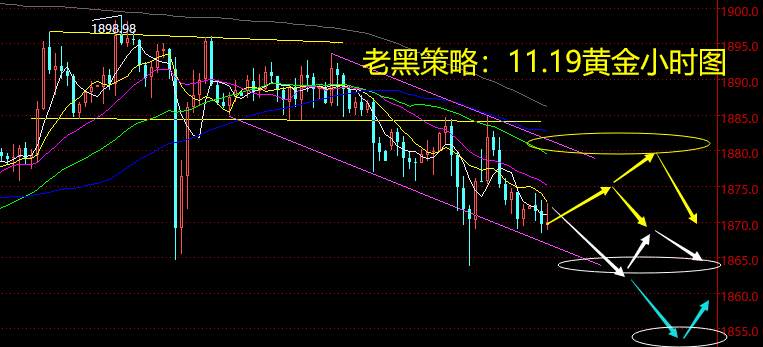 老黑策略：11.19黄金分析策略