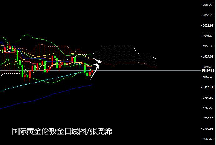 张尧浠：黄金将迎重型风暴、短线反弹仍需关注中轨阻力