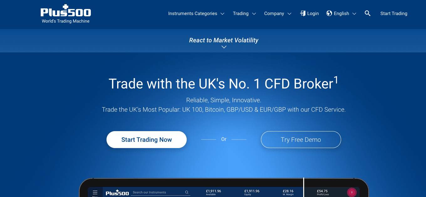 REVIEW - Plus500 Cryptocurrency Broker