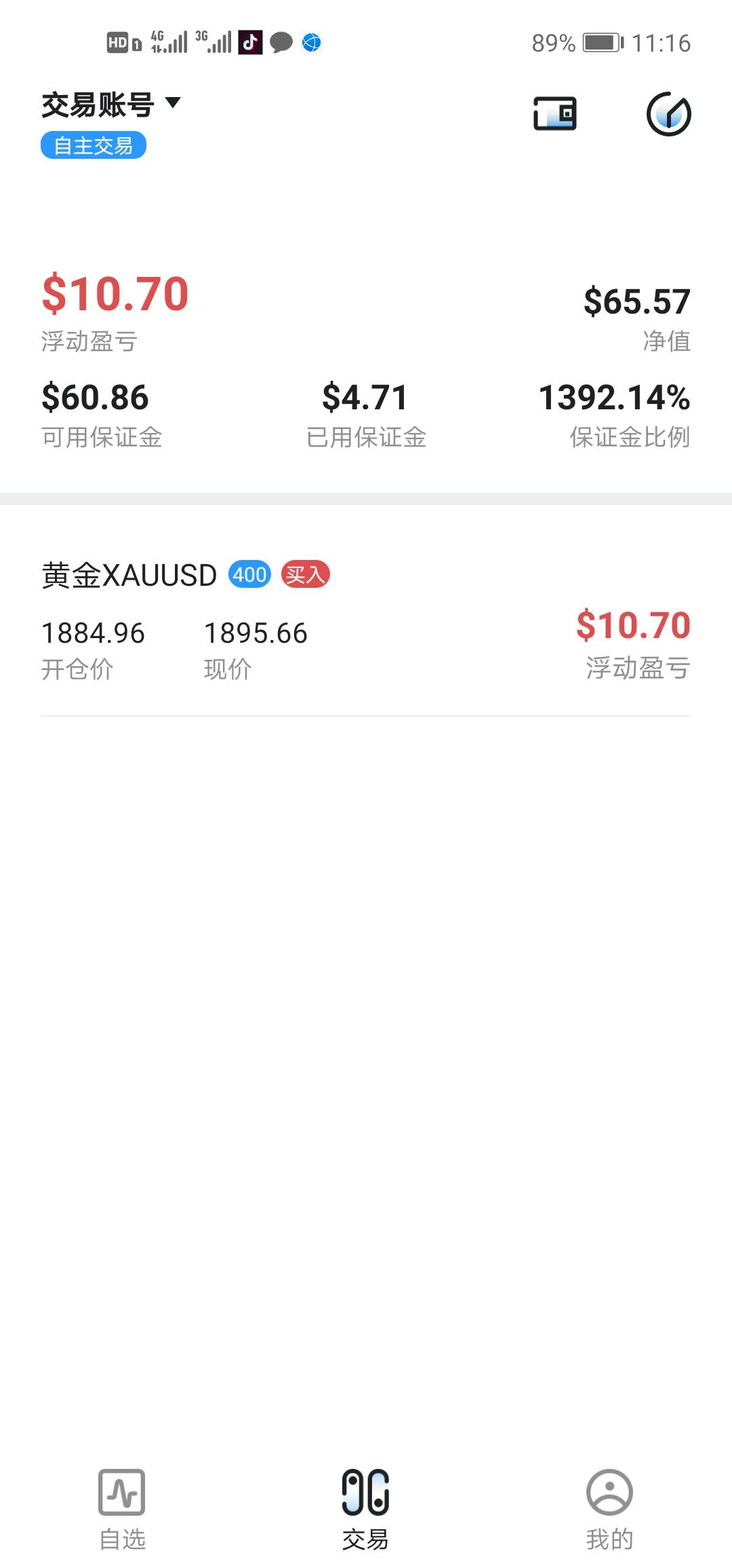 刚刚入行，就被黄金扫出去了！