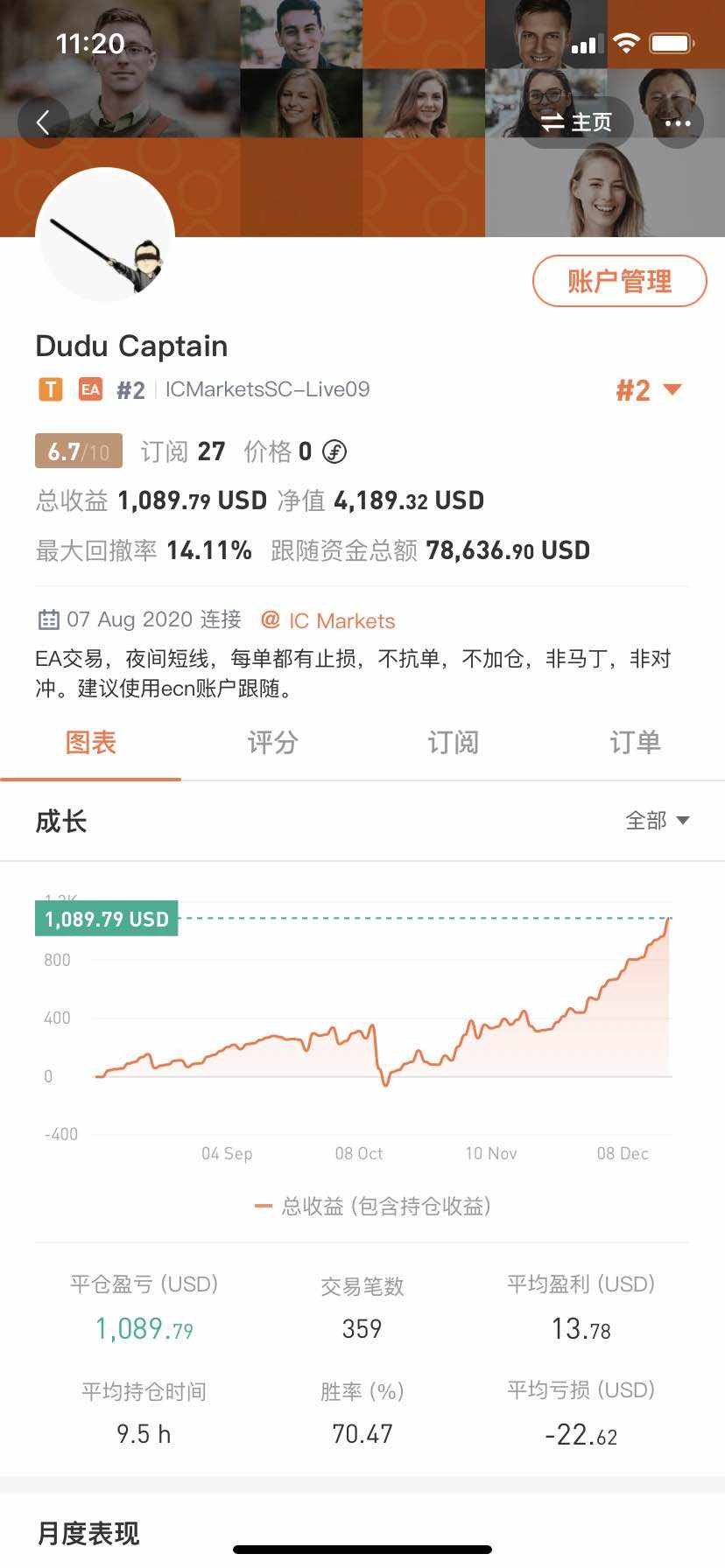 看到你们跟随开始盈利了,还是要提醒一下,写给跟单小伙伴儿们