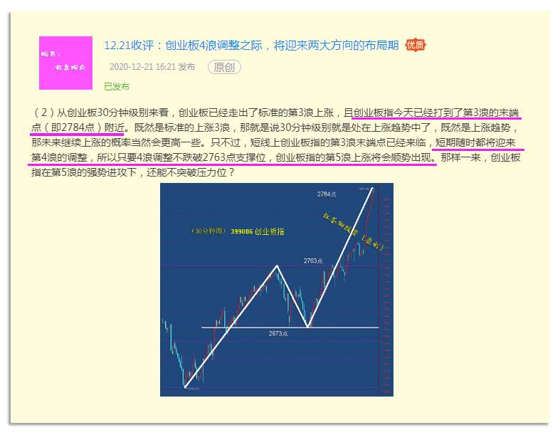 主力资金单日流出超600亿，创业板还能成功迎来第5浪上涨吗？