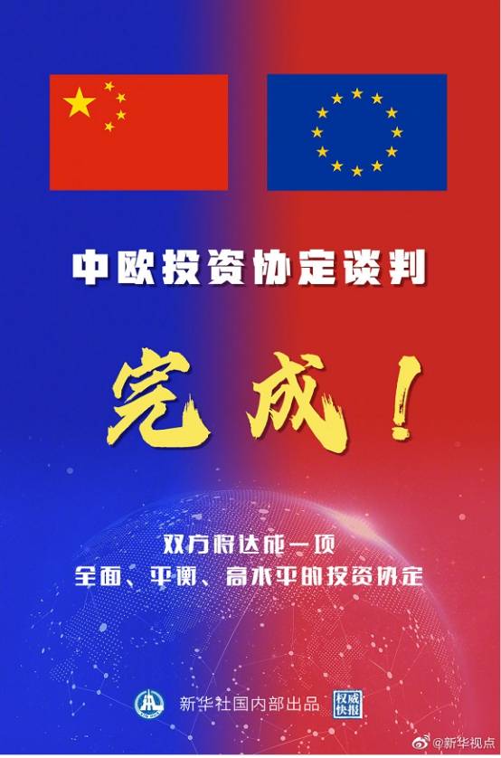 超重磅！中欧投资协定谈判完成