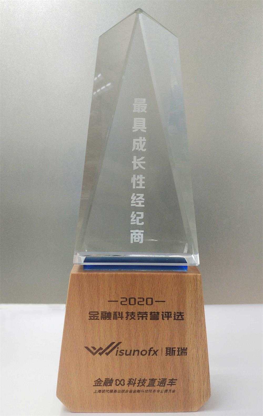 第二届金融科技大会圆满落幕！WisunoFX斯瑞荣获“最具成长性经纪商”称号