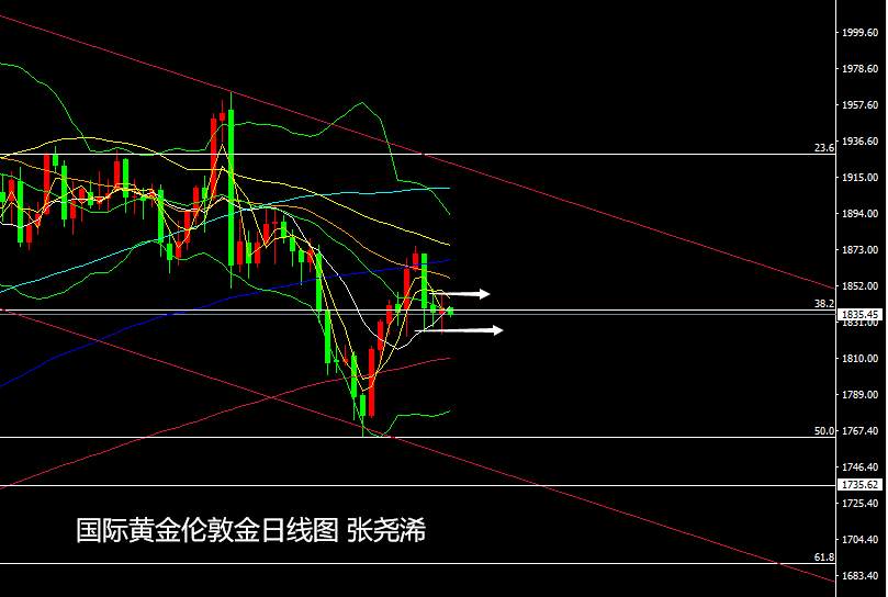 张尧浠：黄金短期因素喜忧占半、走势以震荡偏弱对待