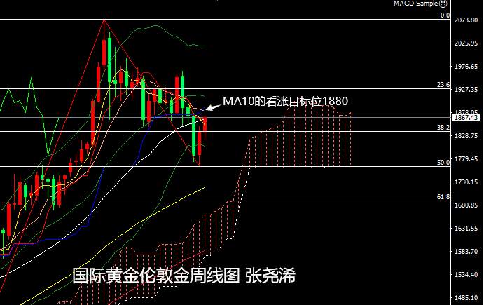 张尧浠：刺激计划预期将出、黄金上看1878保持不变