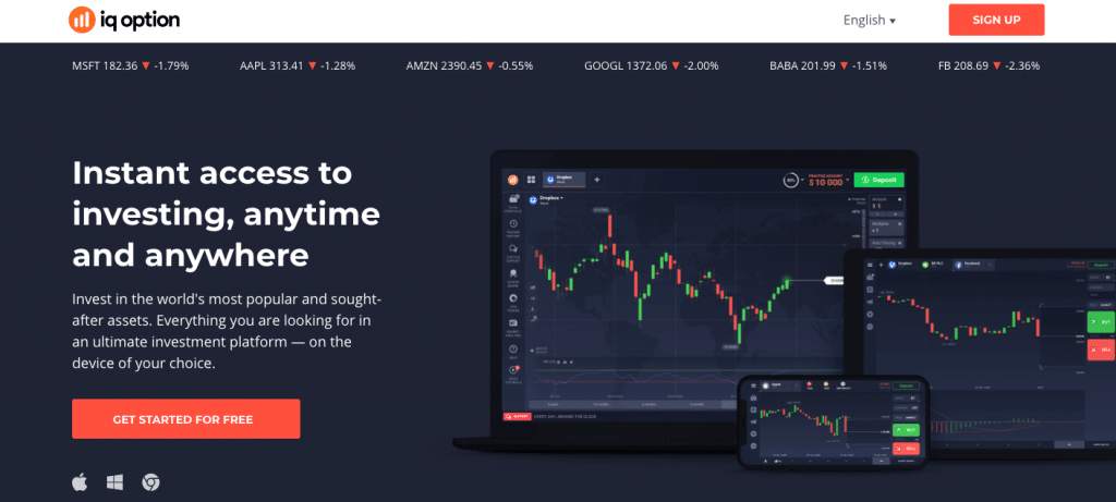 REVIEW - IQ Option Cryptocurrency Broker
