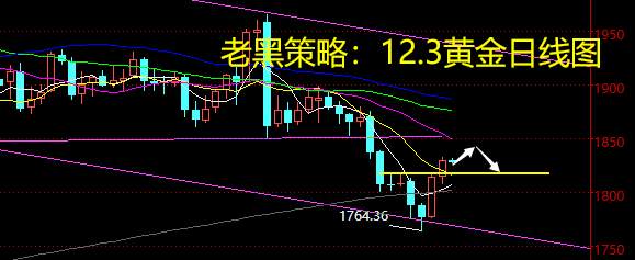 老黑策略：12.3黄金分析策略