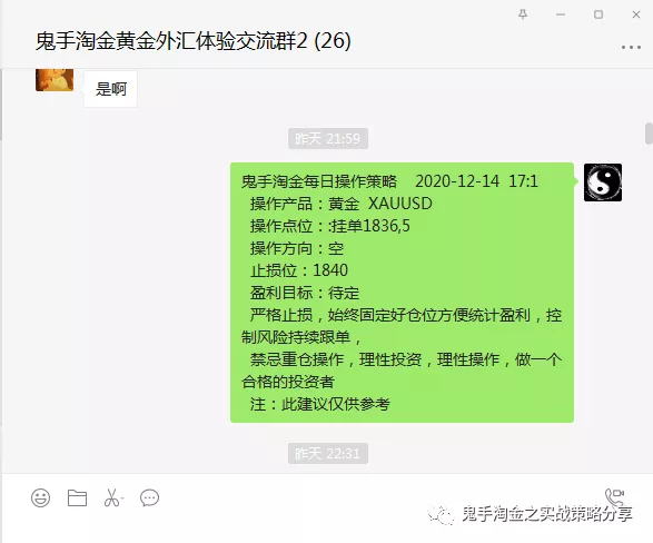 12月15日现货黄金趋势已变盘，请知悉