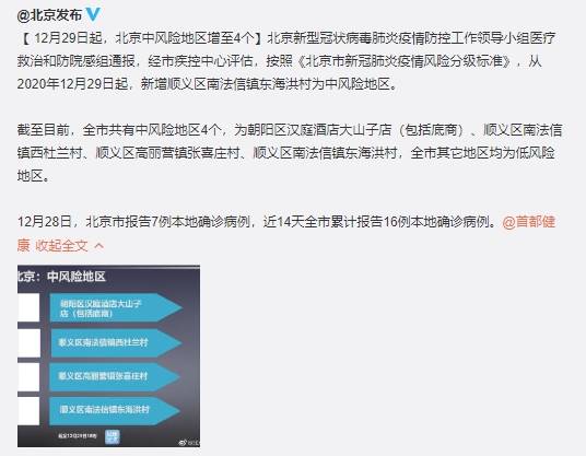 北京疫情最新消息！北京2例确诊病例为网约车司机 7例新增病例行程轨迹公布 中风险地区增加至4个