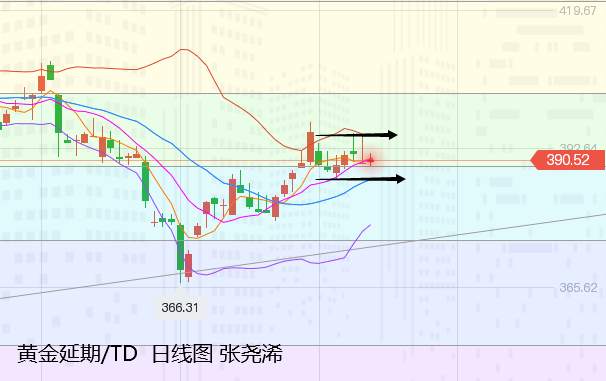 张尧浠：欧元新高美看空增强、金价继续震荡走上行