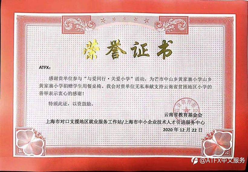 将爱进行到底 | ATFX连续三年走进云南，帮扶关爱小学