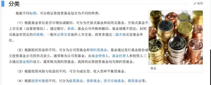 基金的分类（1）——最基础的分类：按投资标的分类