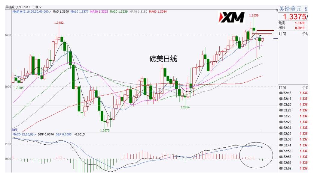 XM汇评 – 美元小反弹，引发非农市场一片震荡