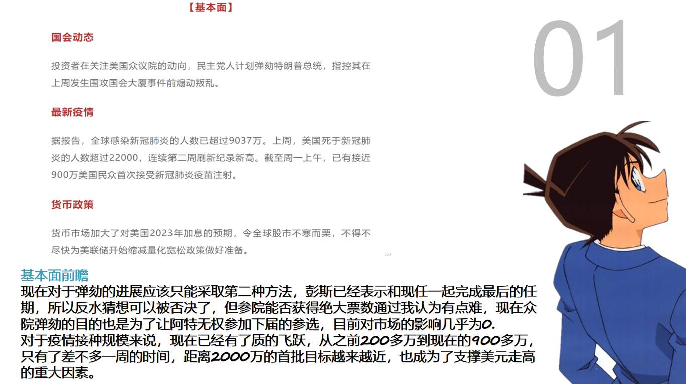 美元在短周期内比黄金更具有优势