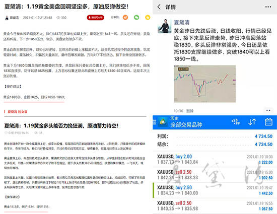 夏黛清：1.20黄金多头愈战愈勇，原油低多看涨！