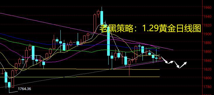 老黑策略：1.29黄金分析策略