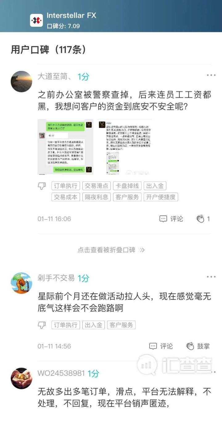 汇查查:Interstellar FX星际高层集体消失后,蛮横开除员工!