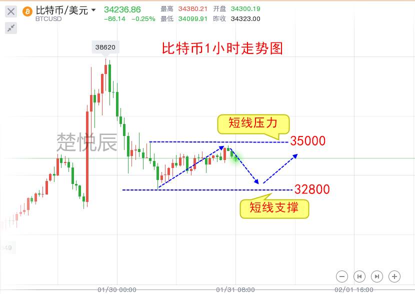 楚悦辰：1.31比特币或许有泡沫，但阻挡不了后市大有可为！