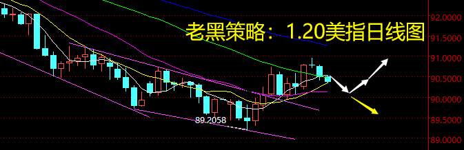 老黑策略：1.20外汇分析策略
