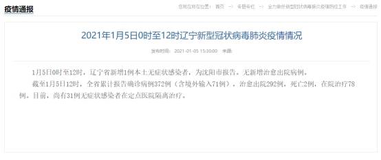 中国疫情最新消息！沈阳新增1例本土无症状感染者、河北一确诊病例8天内停留3家酒店、北京新增确诊病例曾在全聚德聚餐