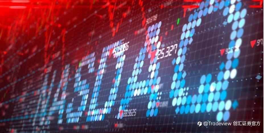 Tradeview1月25日市场观察，纳指创下新高，欧洲央行行长拉加德警告延迟复苏, 德指DAX下跌 富时100跌至三周低