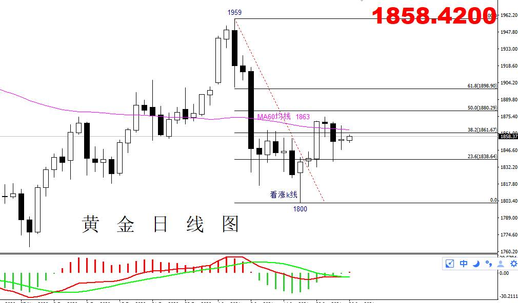 【黄金篇】：刺激法案可能会缩水？黄金陷入震荡！