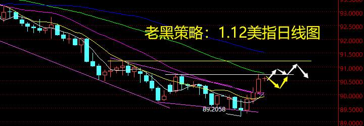 老黑策略：1.12外汇分析策略