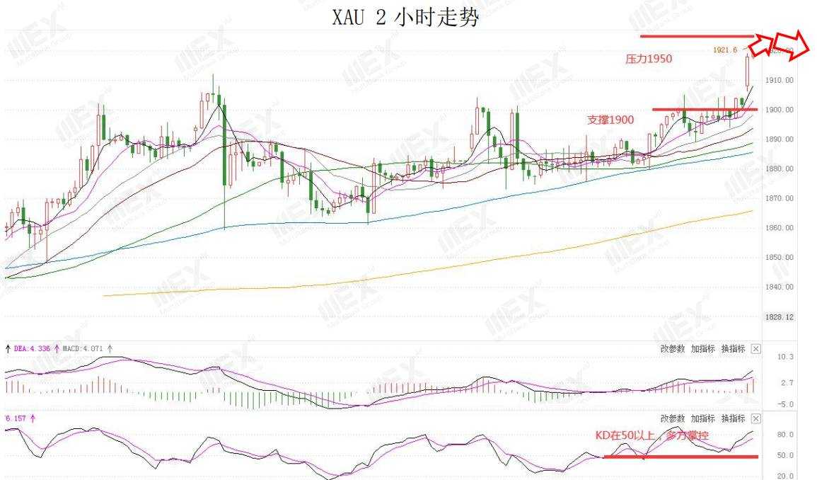 MEXGroup：每日快讯 |黄金突破1900，2021年第一周，OPEC+会议和非农来袭
