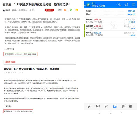 夏黛清：1.22黄金多头能否再次燃起？原油高空依旧！