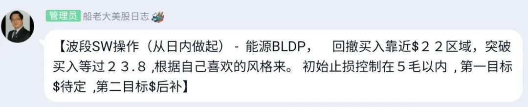毕肯案例分享 BLDP +6%，美国国事纷乱，能源板块仍高歌猛进