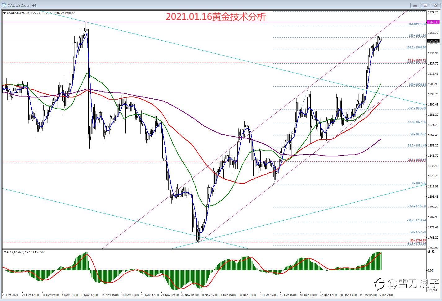 2021.01.06黄金技术分析