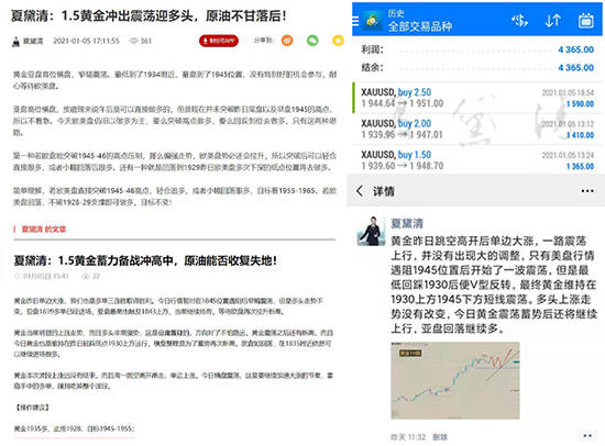 夏黛清：1.6美盘黄金多头继续跟进，原油随机应变！