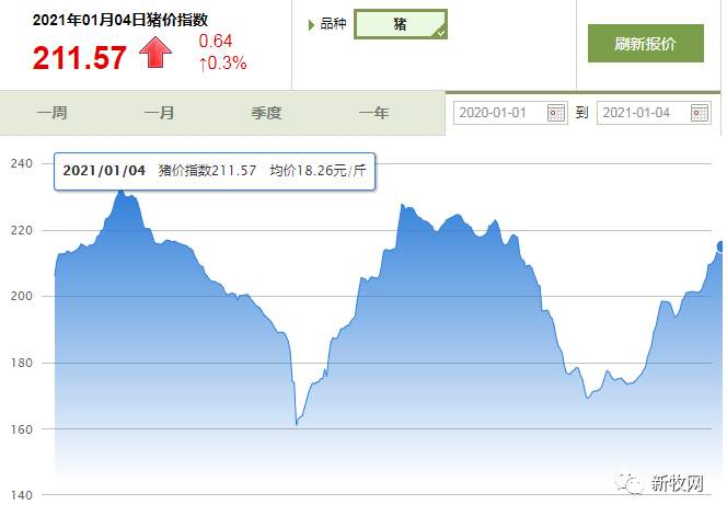猛！猪价逼近20元大关，直逼2020年最高点，十大养猪股开门红涨停！发生了什么？