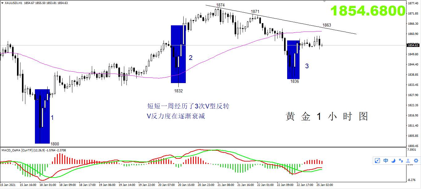 【黄金篇】：刺激法案能否顺利通过？金价欲再探1838一线！