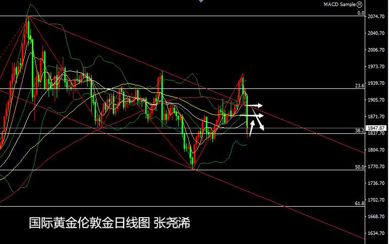 张尧浠周评：爆冷非农反添空头力、金价再陷回撤通道运行
