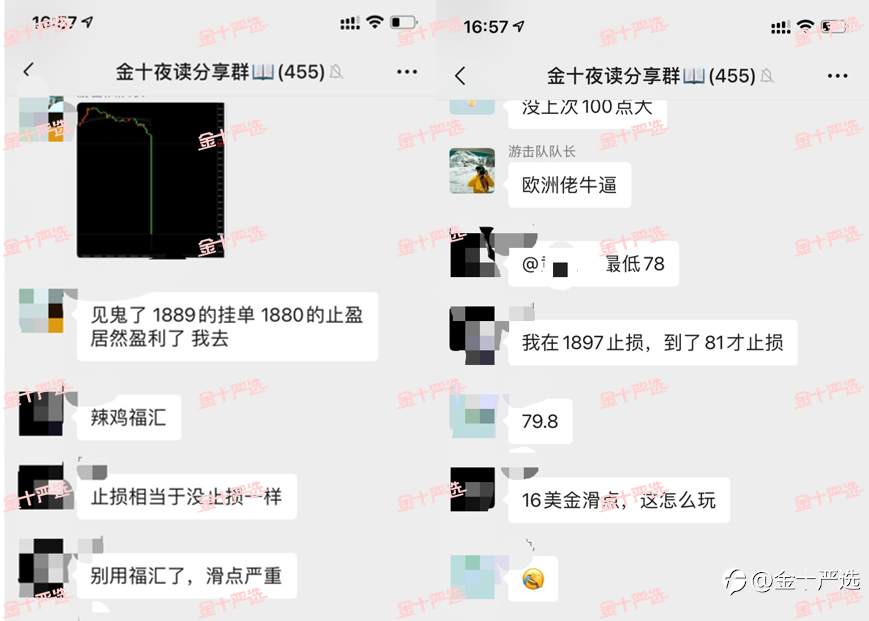 黄金午后暴跌,又有平台出现滑点惨案了!