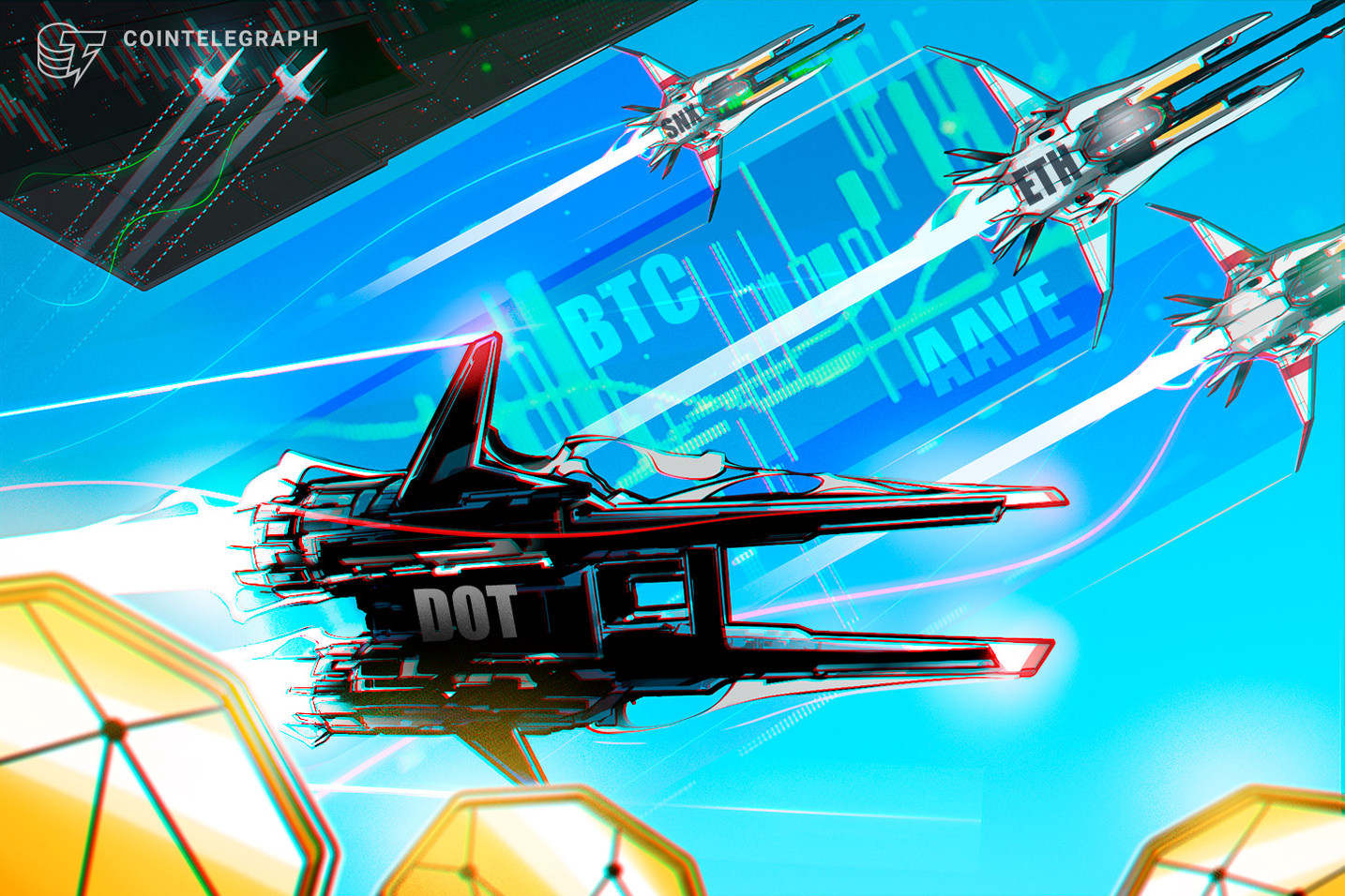 Top Five Cryptocurrencies to Watch This Week: BTC, ETH, DOT, AAVE, SNX