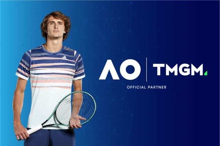 超级网坛巨星Alexander Zverev 来啦！ TMGM特约赞助德国新星Alexander Zverev参加2021年澳大利亚网球公开赛！