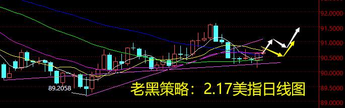老黑策略：2.17外汇分析策略