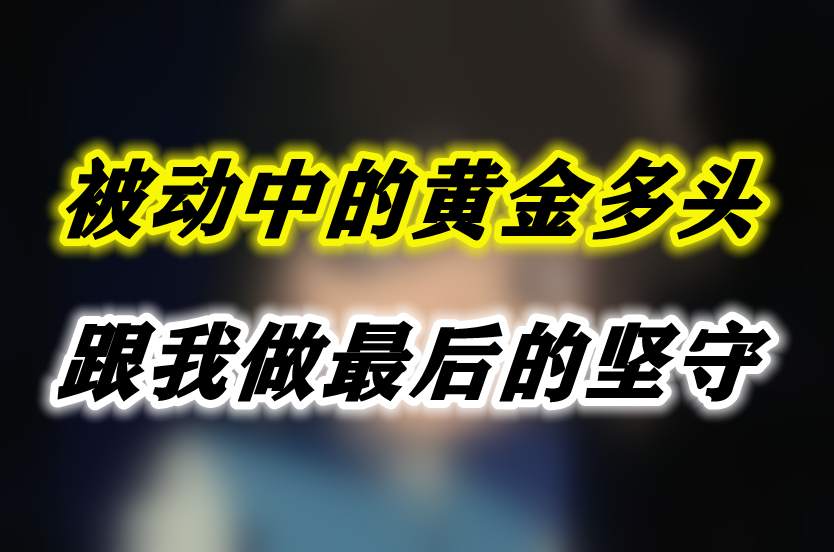 被动中的黄金多头，跟我做最后的坚守