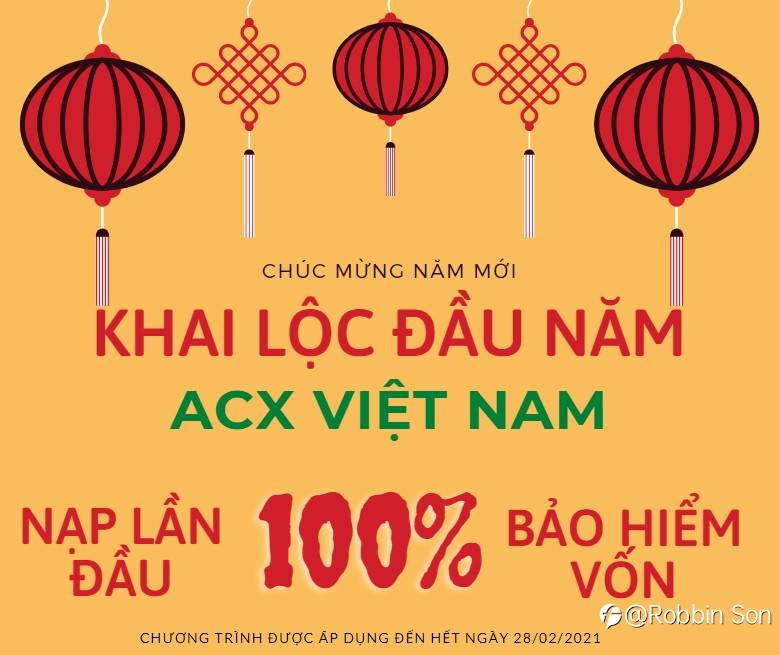 Chương trình Khai Lộc Đầu Năm Cùng ACX Việt Nam