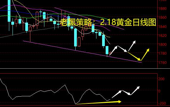 老黑策略：2.18黄金分析策略
